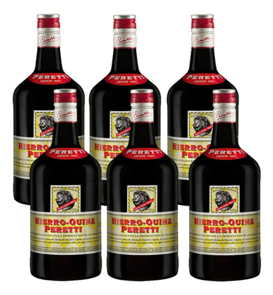 Hierro Quina Peretti 1lt Aperiivo X6 Unds / A / 0