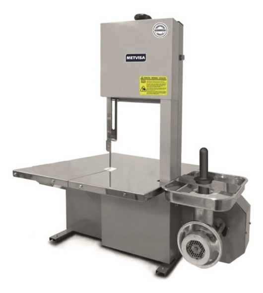 Sierra Para Carnes Con Picadora De Mesa | Metvisa 1