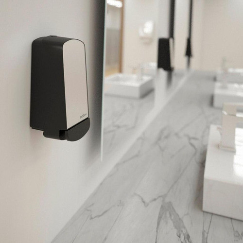 Nova Saboneteira Inox Select Sabonete Líquido Ou Álcool Gel 1