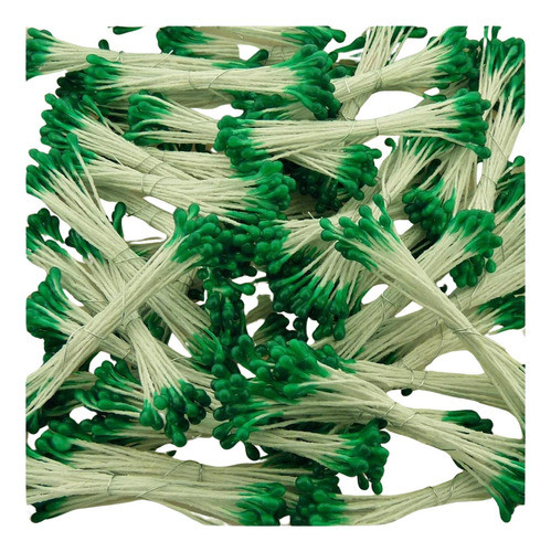 Pistilo Arame P/ Artesanato Flor - Verde 6cm 1000pçs 0