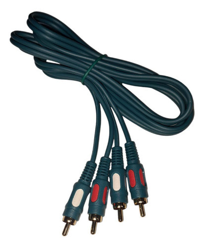 Cable 2rca-2rca 1.80mts 0