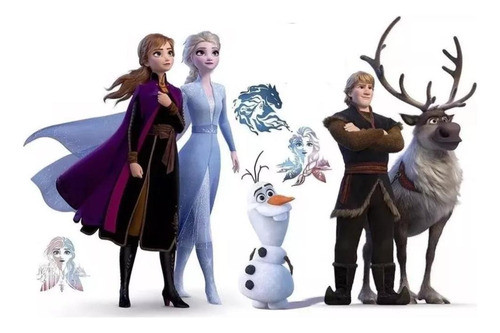 Wall Sticker Autoadhesivo Muresco Frozen 32x50cm Soul 0