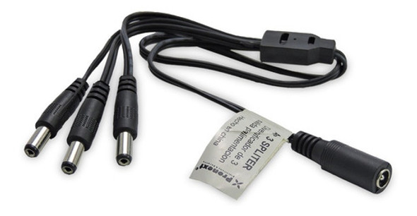 Splitter Pulpito Alimentacion Dc Camaras Cctv 1 A 3 Demasled 0