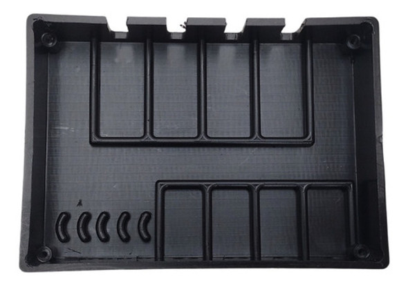 Balunera Organizador  Negra Para 4 Balunes 4 Plug 0