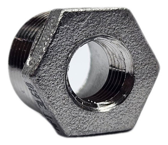 Bucha De Redução De Inox 316 De 1 Polegada Para 1/2 Npt 0