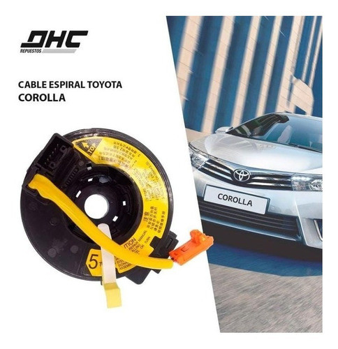 Cable Espiral Airgbag Toyota Corolla 2005 N°84306-52050 1