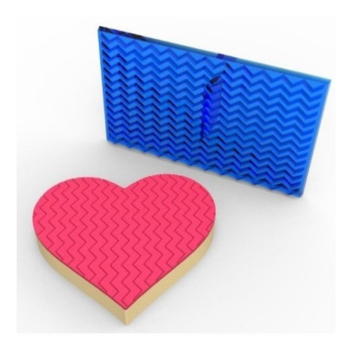 Marcador De Fondant Y Galletas Diseño Zig Zag 0