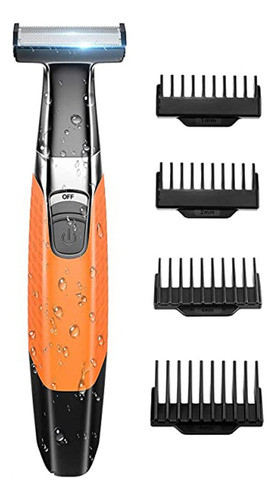 Maquina Corta Barba Portatil, Recargable, Marca Kemei 0