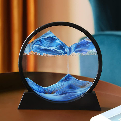 Arte De Arena En Movimiento, Paisaje Submarino Calmante De 1 1