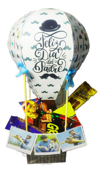 Kit Globo Aerostático Imprimible Día Del Padre Editable #1 0