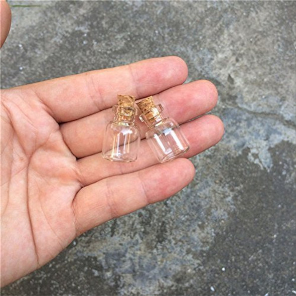 Botellas De Vidrio De 1.5 Ml Tapones De Corcho, Mini Fr... 1