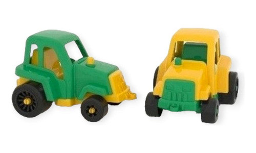 Auto O Tractor De Juguete  Rodar Plastico 9152 0