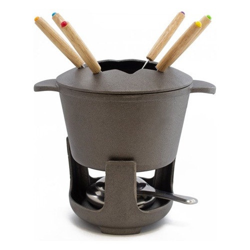 Fondue De Hierro Fundido Para 6 Personas 10078 Bazarnet. 0