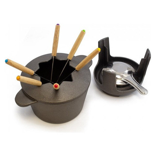 Fondue De Hierro Fundido Para 6 Personas 10078 Bazarnet. 1
