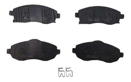 Kit Discos Hipper Freios Y Pastillas De Freno  Frima Corsa 2 1