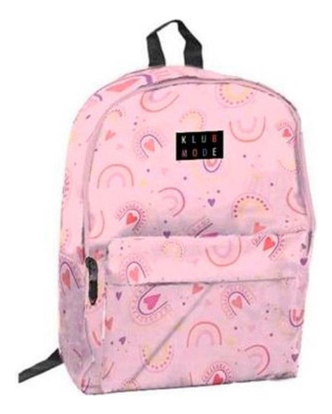 Mochila 12 Espalda Con Portabotella Arcoiris Klub Mode 0