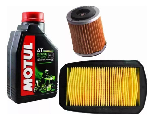 Kit Service Original Yamaha R15 V2 Motul 5100 En Cuota Fas! 0