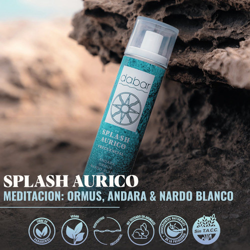 Splash Aurico Meditacion | Dabar | Andara Ormus Nardo Blanco 1