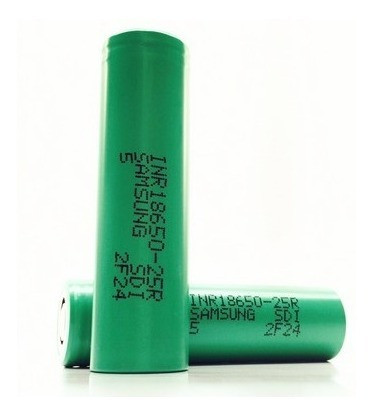 Pila Samsung Inr 18650-25r (20a) Caballito 1