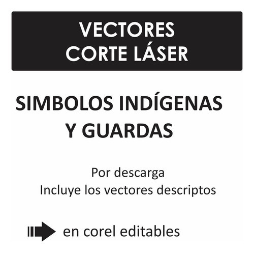 Vectores Símbolos Indígenas Y Guardas! Envio X Descarga 0