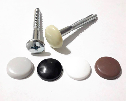 200 Tampinhas Cinza Mas 200 Parafusos 4,2x30mm Tp13 0