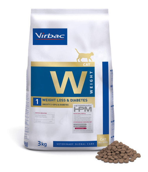 Comida Para Gato Hpm Weight Loss & Diabetes 3 K 0 Comida Para Gato Hpm Weight Loss & Diabetes 3 K 0