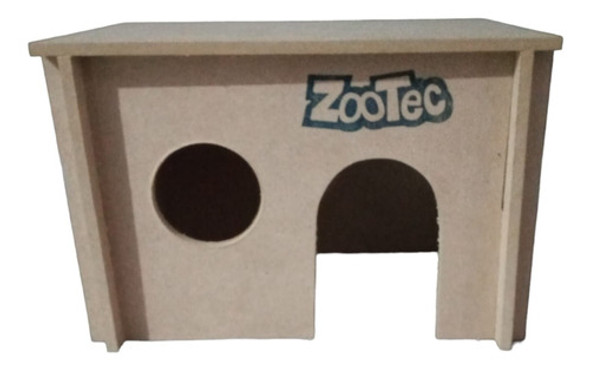 Casita De Madera Grande Para Roedores Zootec 1