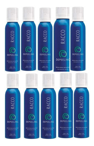 Spray Racco Depilar, Pelar, Raspar E Remover Pelos Kit 10 Un 0
