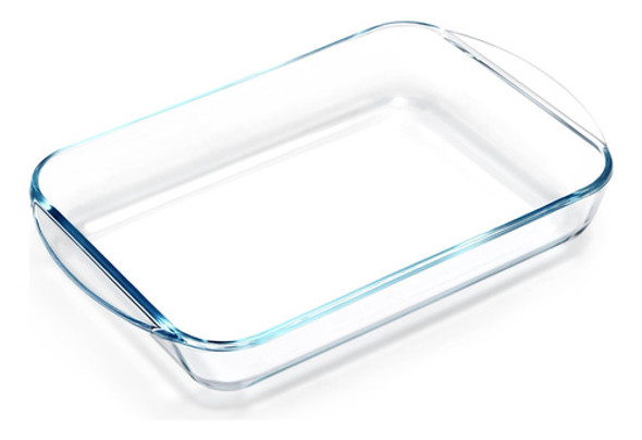 Plato Para Hornear De Vidrio Nutriups De 2.6 Cuartos De Galó 0