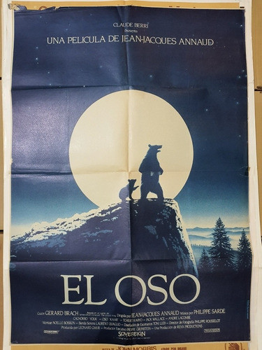 Afiche Cine Original-nuevo-1084- El Oso 0