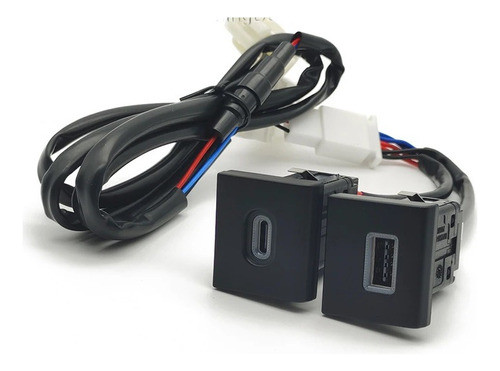 Modulo Puerto Carga Usb - Tipo C Volkswagen Amarok 0