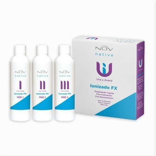 Ionizado Capilar Nov Reestructurante Efecto Luminoso 3x150ml 0