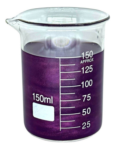 Copo De Becker Forma Baixa De Vidro Boro 3.3 Volume De 150ml 0