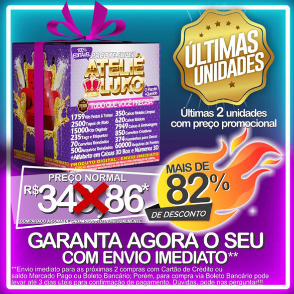 Arquivos De Corte 1759festas 9120caixas 15000kits E Muito Ma 1