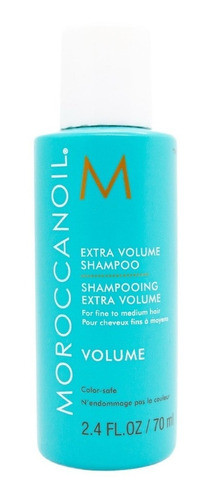 Moroccanoil Volume Shampoo Extra Volumen Pelo Fino Travel 6c 0
