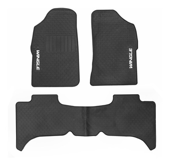 Alfombra Spaco Látex Great Wall Wingle 5 6 7 Negro Con Logo 0