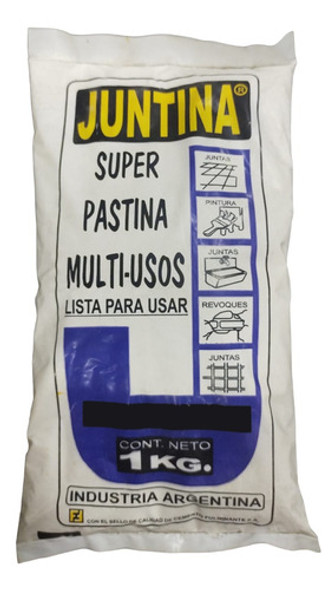 Pastina Juntina Cementos Fulminante 1 Kg Marfil 0