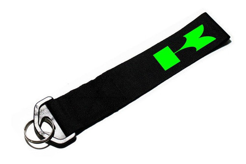 Llavero Cinta Motos 029 - Negro - Kawasaki K 0