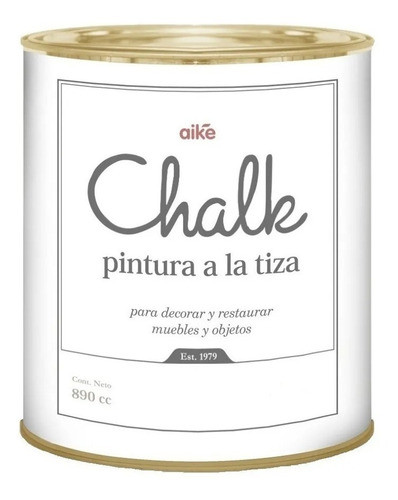 Pintura A La Tiza Oh My Charlked Tizada Mate Aike 0,89 L 0