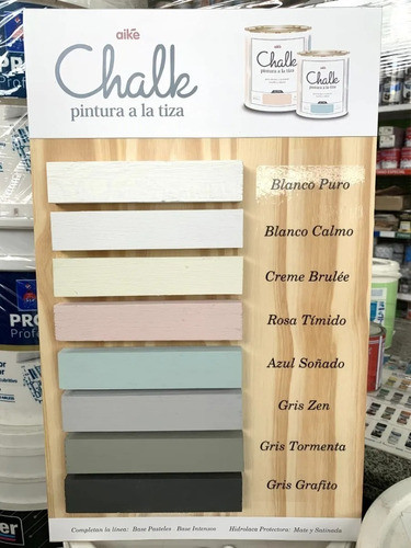 Pintura A La Tiza Oh My Charlked Tizada Mate Aike 0,89 L 1