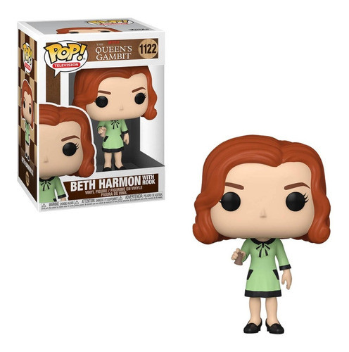 Funko Pop Gambito De Dama Beth Harmon With Rook 0