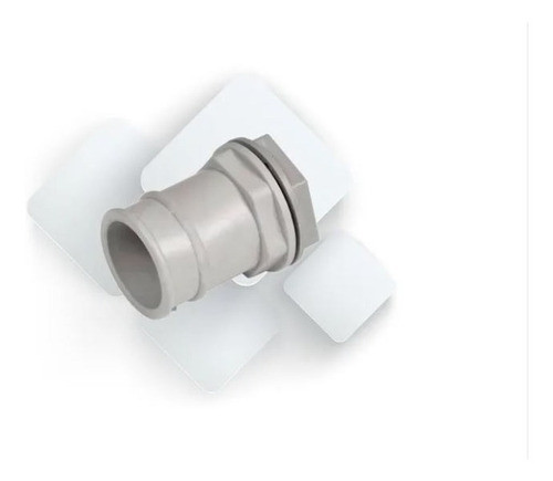 Conector Recto Para Caño 20mm Pvc Cxn20 Roker 1
