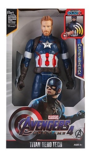 Capitão América 30cm Steve Rogers Vingadores - Frete Grátis! 1