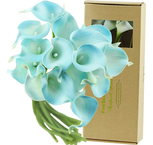 Fiveseasonstuff Real Touch Calla Lily Flores Artificiales Ra 0