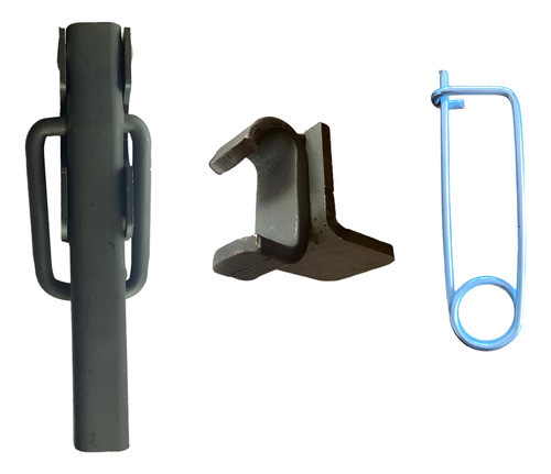 2 Conjunto Basculante Dobradiça + G + Trava P/ Tampa Caçamba 1