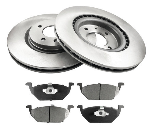 Juego Discos Y Pastillas Vw Saveiro Cross Gr Frenos 1