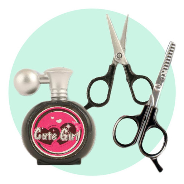 Set De Belleza Peluqueria Con Bolso + Accesorios 1