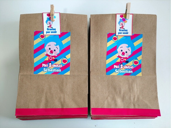 Bolsitas De Sorpresas Plim Plim Cumpleaños Souvenirs 0