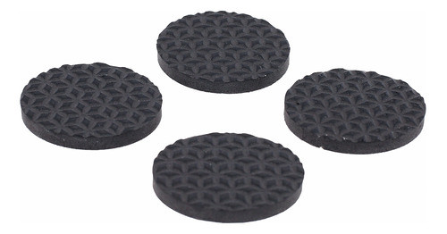 Calço Redondo Preto 38mm Fixtil 4 Peças 0