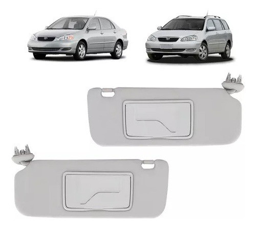 Par Quebra Sol Newtec Corolla 2002 Até 2008 0